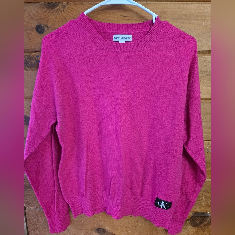 Calvin Klein Jeans Vibrant Pink Knit